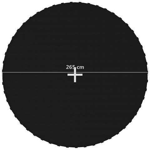 Telo Da Salto Nero Per Trampolino Rotondo Di 10 Piedi / 3,05 M - Foto 6