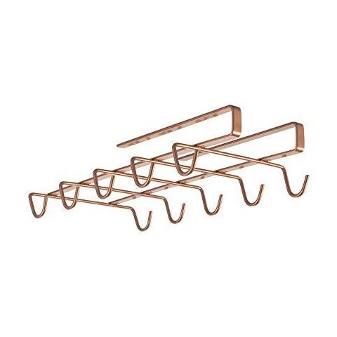 My Mug Holder Undershelf Mug Polytherm Rame 14 X 28 X 6 Centimetri - Foto 1