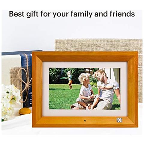 Rdpf-1020v Digital Photo Frame Da 10 Pollici 1610 Ips Immagine Musica Video Player Elettronico Picture Album Rimuovere Il Controllo (burlywood) - Foto 4