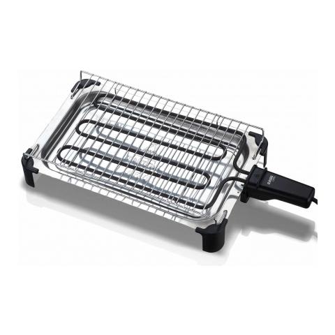 Grillie, Da tavolo, Plastica, Acciaio inossidabile, Rettangolare, Acciaio inossidabile, Acciaio inossidabile - Foto 1