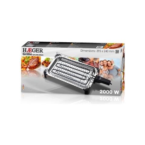 Grillie, Da tavolo, Plastica, Acciaio inossidabile, Rettangolare, Acciaio inossidabile, Acciaio inossidabile - Foto 2