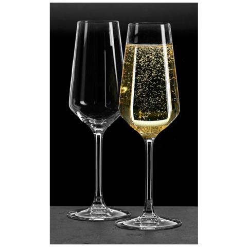 Sektglas ""mambo"", 0,23 L Aus Kristallglas, Splmaschinenfest, Laserbearbeiteter, - 1 Stck (813210) - Foto 2