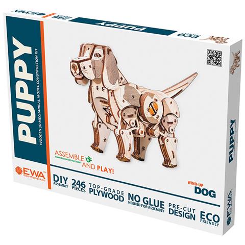 Modello 3d In Legno - Cane 17,5 X 28,5 Cm - Foto 1