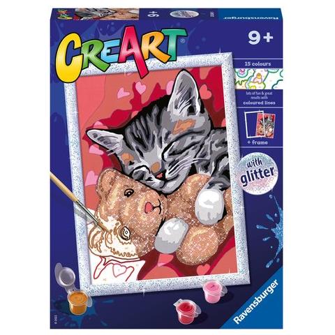 Gioco Creativo 20266 Creart Gattino E Il Suo Orsetto - Foto 1