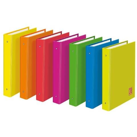 Confezione 6 Copertina Onecolor Fluo 26x32cm Assortiti - Foto 1