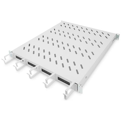 Ripiano Per Armadi Rack 19"" Con Gestione Cavi Per Armadi 800 Mm Colore Grigio - Foto 4
