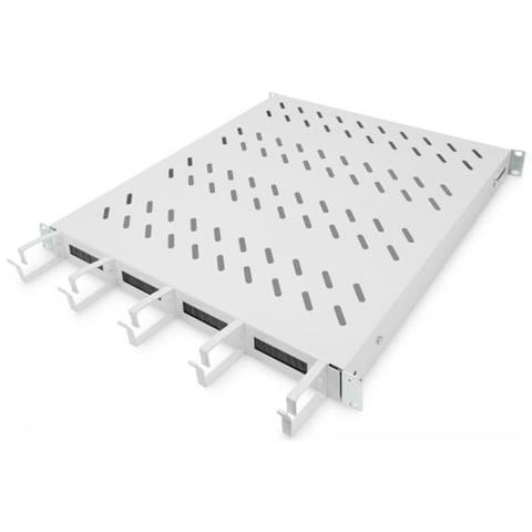 Ripiano Per Armadi Rack 19"" Con Gestione Cavi Per Armadi 800 Mm Colore Grigio - Foto 1
