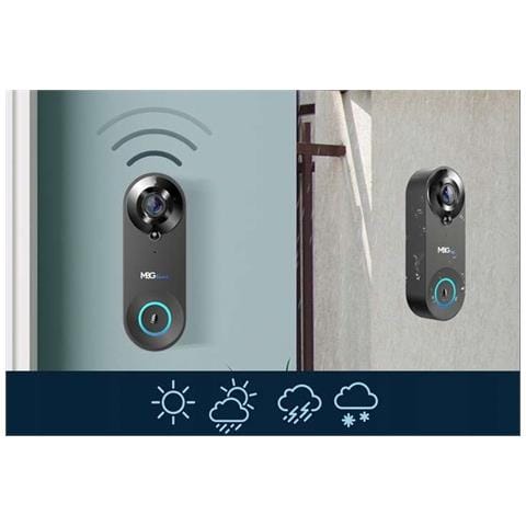 Video Citofono Sf W3, Telecamera, Campanello Usb, Wifi, Tuya Smart, Iot, Sensore Di Movimento, 2mpix, Full Hd 1920x1080p, Batteria 4400 Mah, Impermeabile, Ip65, 120° / 150°, Android, Ios - Foto 8