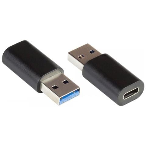 USB-AD300 adattatore per inversione del genere dei cavi USB 3.0 / USB 3.1 (Gen. 1) A USB C Nero - Foto 1