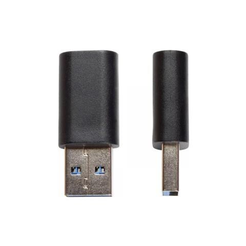 USB-AD300 adattatore per inversione del genere dei cavi USB 3.0 / USB 3.1 (Gen. 1) A USB C Nero - Foto 2