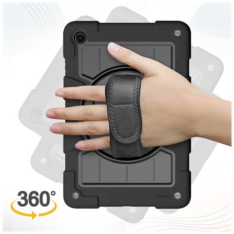 Cover Per Samsung Galaxy Tab A9 Plus Anti-urto Cavalletto E Manico - Foto 2