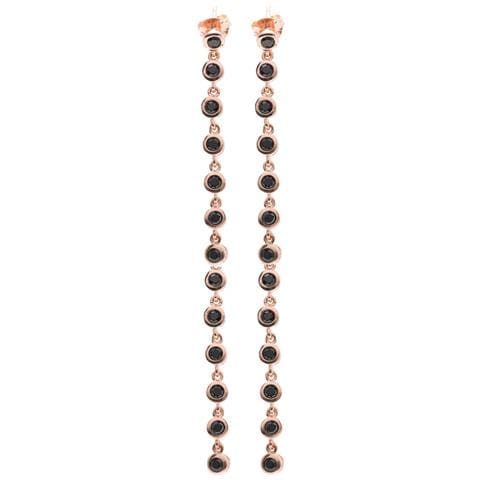 Orecchini Donna Sif Jakobs E1003-bk-rg (10 Cm) - Foto 1