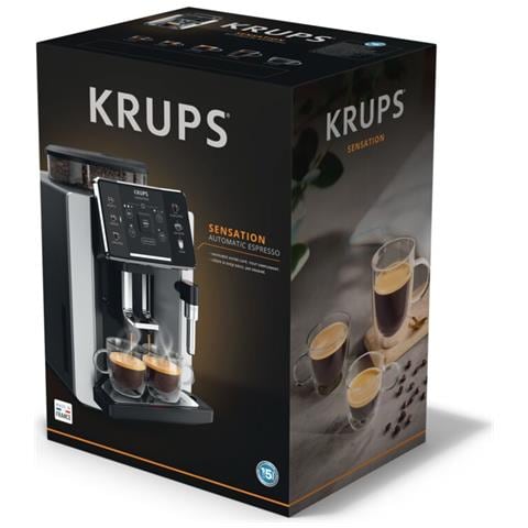 Macchina da Caffè Espresso Sensation EA910A 1.7 Lt. Potenza 1450 Watt Colore Nero Cromo - Foto 10