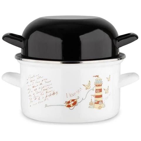 Stampo Baumalu 20 Cm - Fari - Coperchio Nero - Bianco - Foto 1