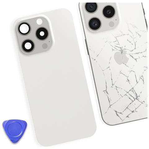 Vetro Posteriore Completo Per Iphone 15 Pro Max Con Magsafe - Foto 4