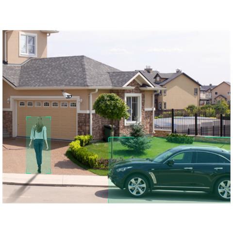 Webcam Ip Poe 5mp, Audio Bidirezionale, Visione Notturna, Allarme Sonoro E Luminoso, Ip66 - Foto 4