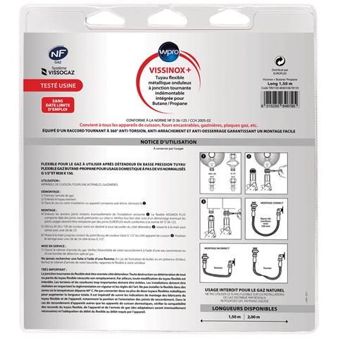 Tubo Del Gas In Acciaio Inox 1,5 Cm - Tbv150 - Foto 2