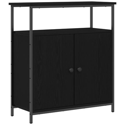 Armadio a muro  Noce Nero 69,5x34x90 cm Legno ingegnerizzato - Foto 1