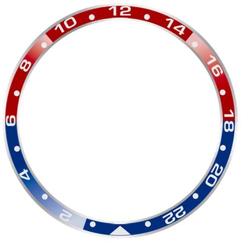 Elegante Ghiera Per Xiaomi Watch S3/s4 Red+blue - Foto 1