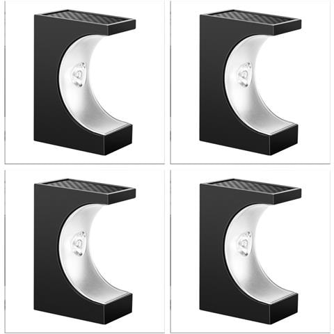 Lampada Solare Da Esterno Per Scale - Illuminazione Bianca Per Giardini E Vialetti  4-pack - Foto 1