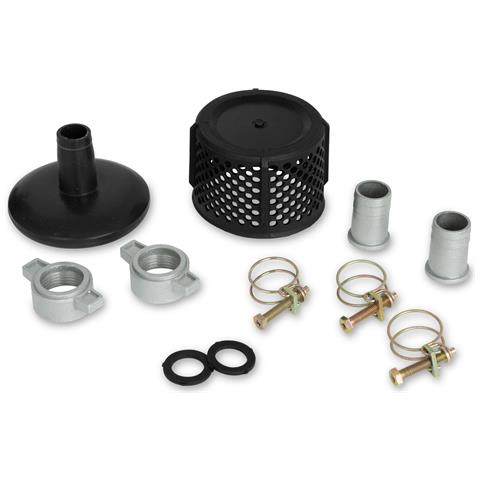 Pompa Ad Acqua Pompa Da Giardino Pompa Per Acque Sporche A Benzina, Motore 2 Tempi 2 Cv, Portata 12.000 L/h, Attacco 1 Pollice, Altezza Aspirazione 7 M, Altezza Di Sollevamento 17,5 M, Avviamento A Strappo, Base In Metallo, Maniglia Per Trasporto - Foto 2