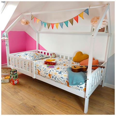 Letto Per Bambini 190x90cm Bianco Marceau - Foto 6