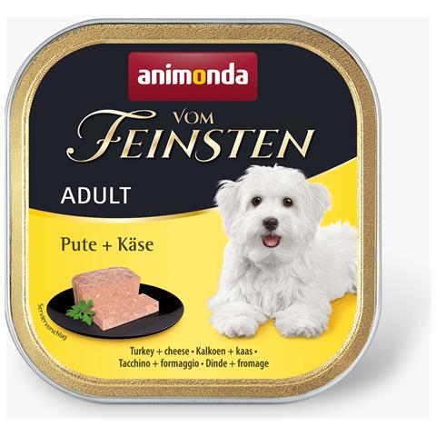 animonda Vom Feinsten 82318, Adulto, Tutte le razze, Formaggio, Turchia, 150 g, Non contiene soia - Foto 1