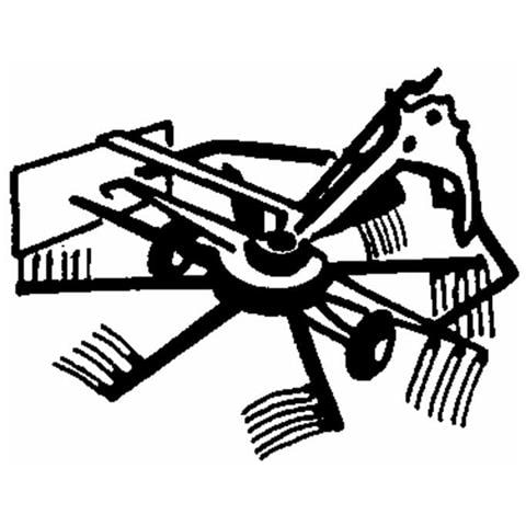 Dente Rastrello Adattabile Fort Fontanesi E Slam Filo 6 Confezione Da 15 Pezzi - Foto 2