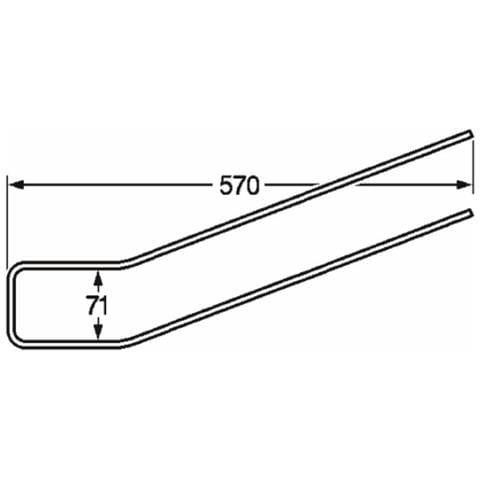 Dente Rastrello Adattabile Fort Fontanesi E Slam Filo 6 Confezione Da 15 Pezzi - Foto 1