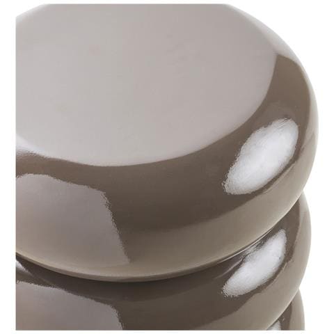 Tavolino Rosolina - Marrone - Fibra Di Vetro - 35,5x35,5x44 Cm - Foto 3