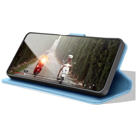 Custodia A Portafoglio Per Oppo A40 Con Supporto E Linguetta Magnetica, Bleu Ciel - Foto 2