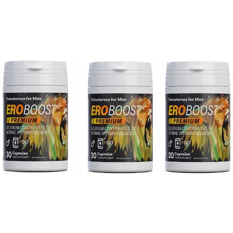 3x Eroboost Premium 30 Capsule - Taurina Zinco Maca Ginseng Mace - Foto 1