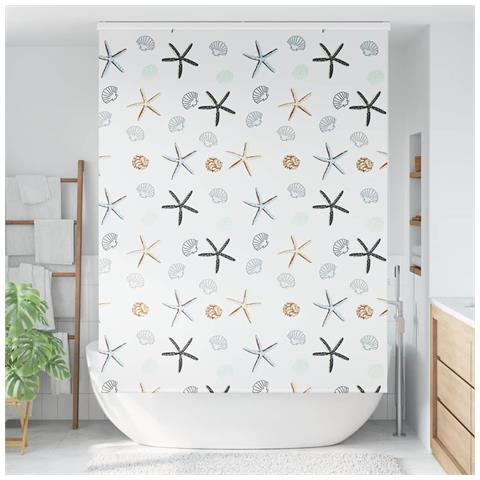 Tenda a Rullo Doccia Cassonetto 160x240 cm Larghezza Tessuto - Foto 2