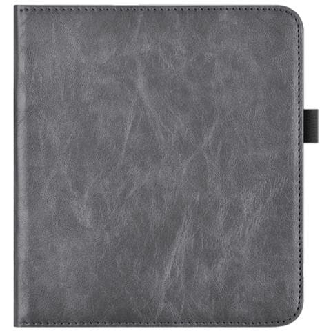 Custodia A Libro In Pelle Pu Grigia Compatibile Con Kobo Libra 2 - Antiurto, Smart Sleep/wake, Design Portatile - Foto 1