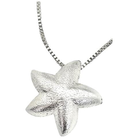 Collana A Forma Di Stella Marina In Argento 10µ E Ottone Placcato. Lunghezza 50 Cm. - Foto 2