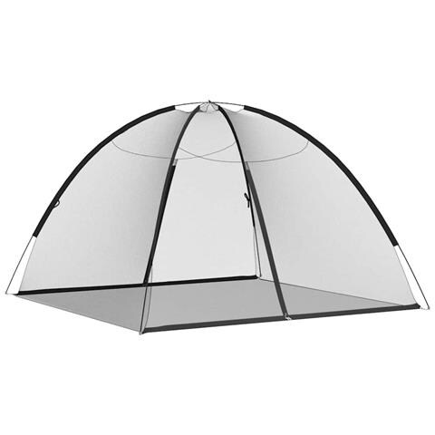 Zanzariera Mongolia con Porte 220 Rete Nera 200x200x135 cm - Foto 1