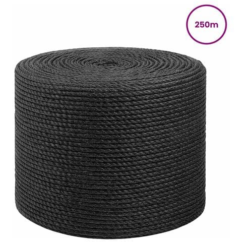 Corda di Juta 6 Nero 100% juta Tossa - Foto 2