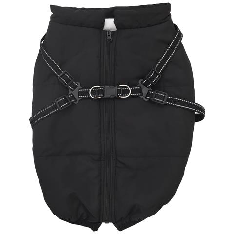 Cappotto per Cani Nero L68 Pile e Poliestere - Foto 2