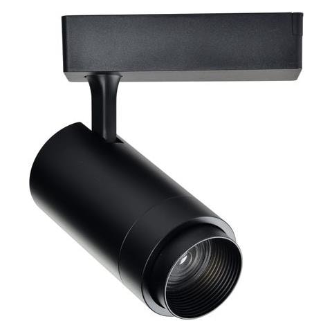 Alex Faretto Monofase A Led 15w Installabile Su Binario, Nero - Foto 1