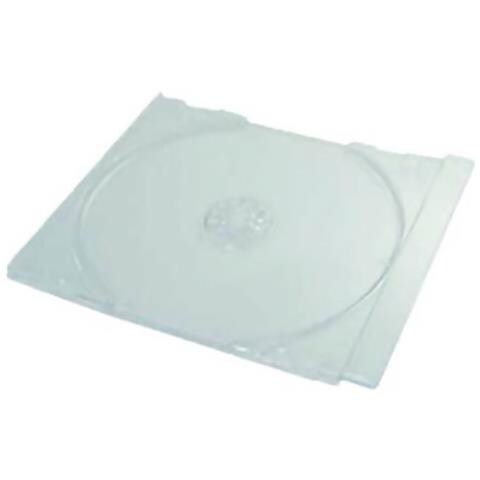 Cd Tray Jewelbox, Per 1 Disco, Grado Qualità Macchinabile, (parte Inferiore) Trasparente - Box112-200 - Foto 1