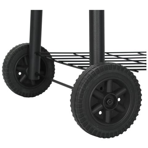 Barbecue Classico Affumicatore A Carbonella - Foto 2