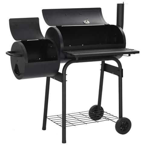 Barbecue Classico Affumicatore A Carbonella - Foto 7