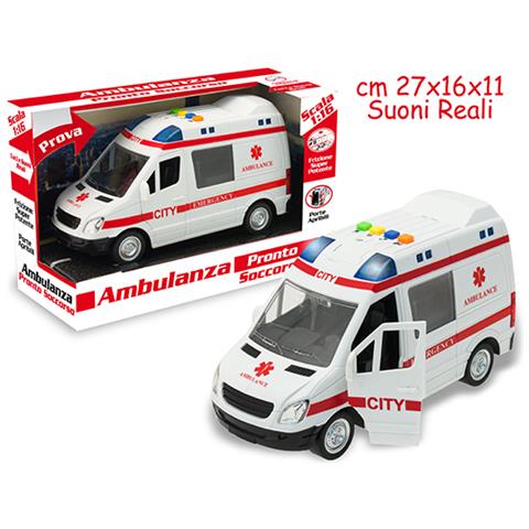 10753 RONCHI SUPERTOYS Rstoys 10753-Ambulanza Luci e Suoni 