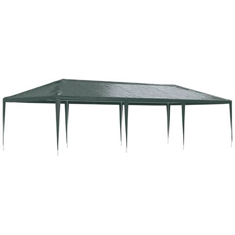 Gazebo Professionale 4x9 m Verde 90 g /m² - Foto 1