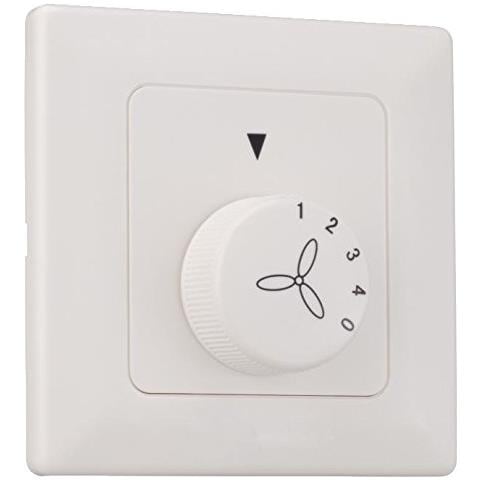 , Ventilatore A Soffitto Industrial, Interruttore A Parete, Ciclo Estate / inverno, Ø 142 Cm 7862340, Metallo - Foto 3