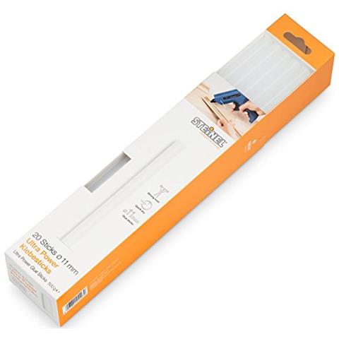 110031401 Bastone Di Colla Ultra Power Truffa Diametro Di 11 Mm, Cartucce Di Colla A Caldo Lunghe 250 Mm, Universali Collante Per Diversi Materiali, Confezione Da 500 G, 20 Pezzi - Foto 1