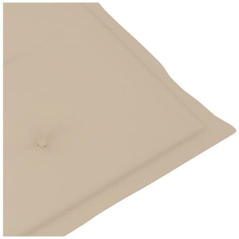 Sedia a Dondolo con Cuscino in Bambù - Foto 9