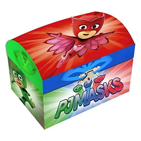 Disney - pj Masks Scatola Gioielli Cartone Bagagliaio, Pj17011 - Foto 1