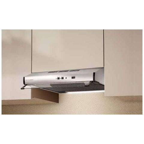 Cappa Sottopensile 2740 X A90 Aspirante 60 cm Colore Acciaio Inox. - Foto 2