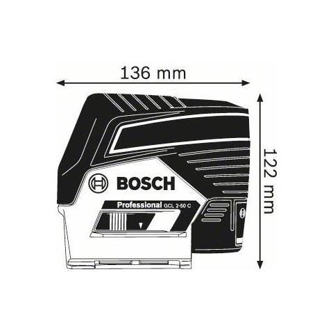 GCL 2-50 C Livella lineare / puntiforme 20m 650 nm (< 1 mW)  - Foto 2